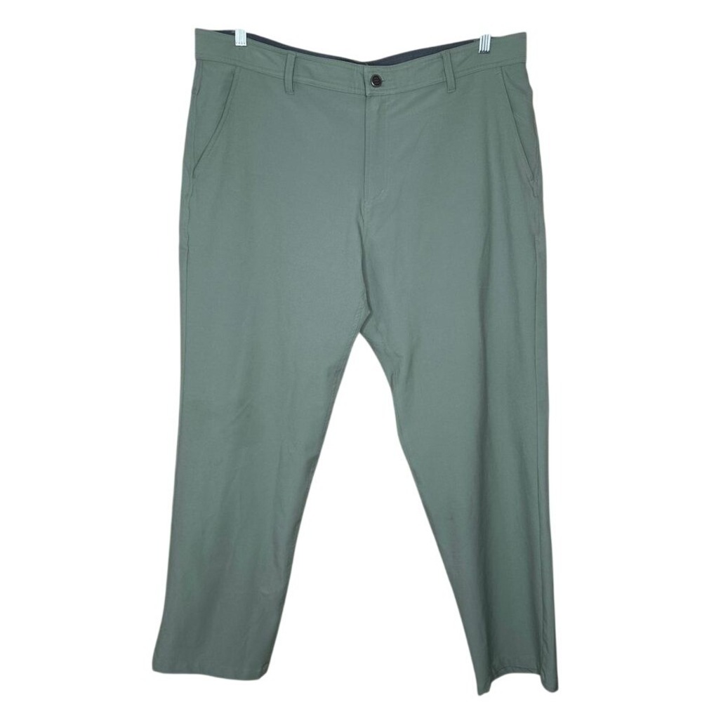 Free Fly Nomad Pants Mens 40/32 Sage Green Performance Stretch Lightweight Chino